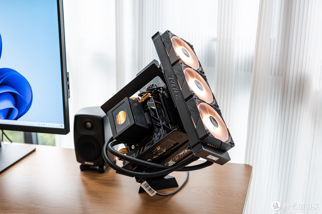 给老外一点小小的中国震撼？XAIT mini+华硕主板+索泰RTX4060 桌面手办装机