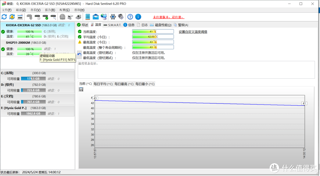 精测海力士P31 SSD，原厂颗粒，惊人的读写速度!