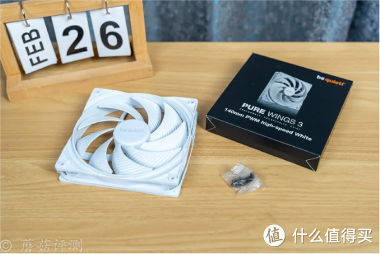 蘑菇爱搞机 篇六百三十八：散热效果更优秀，运行表现更安静，德商德静界PURE WINGS 3 140mm PWM白色高速版风扇 评测