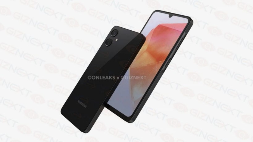 三星Galaxy A06手机渲染图首曝，水滴屏加身，双色可选