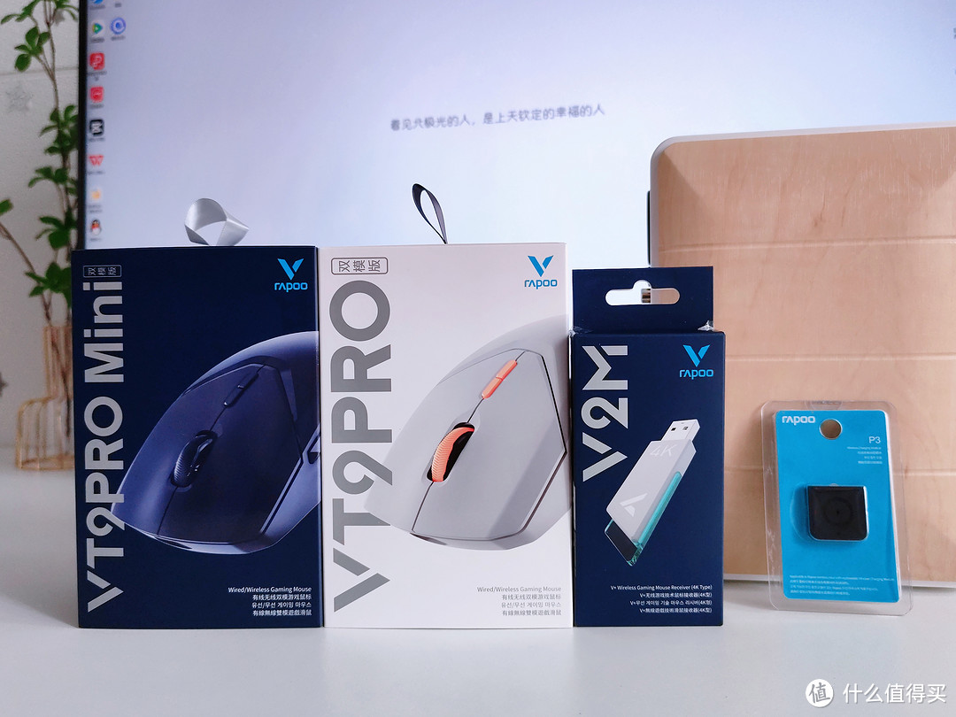 4K Hz加持，满足全家娱乐办公需求，雷柏VT9PRO/VT9PRO mini双模无线游戏鼠标