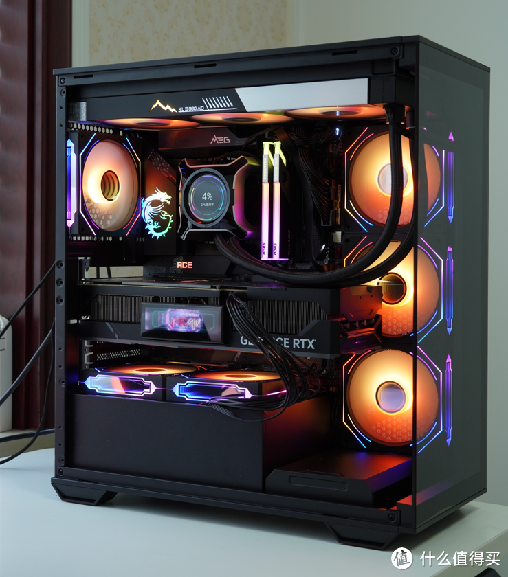 黄昏鼓捣数码 篇三百三十九：家境贫寒 intel i9-14900K+微星 Z790 ACE MAX装个黑色海景房吧