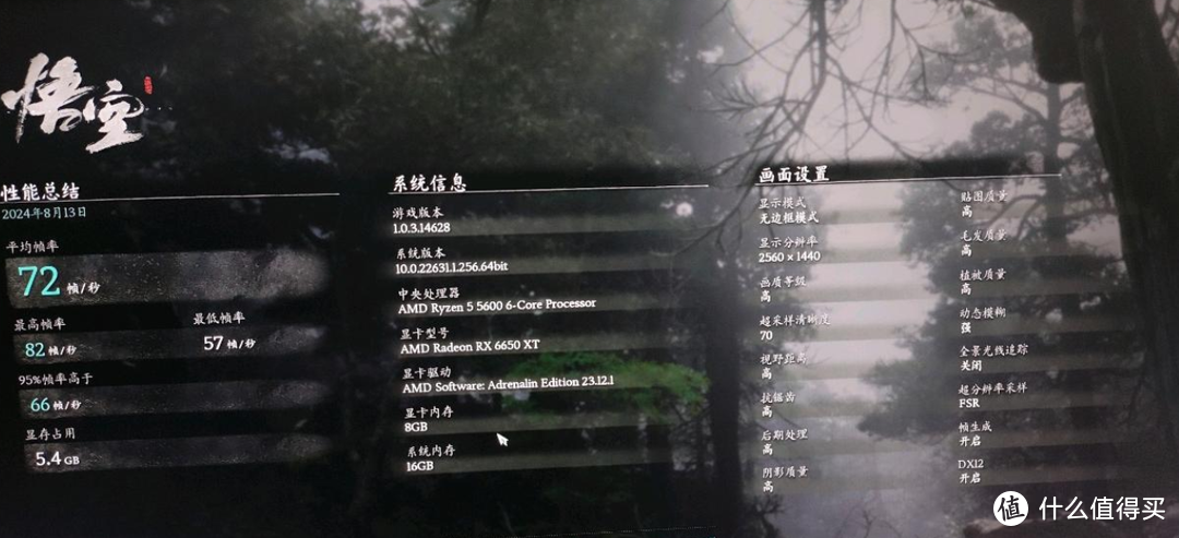 《黑神话：悟空》性能测试成绩汇总，4090只有40多帧？