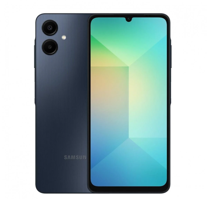 三星Galaxy A06手机渲染图首曝，水滴屏加身，双色可选