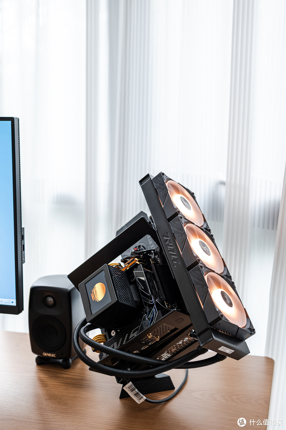 给老外一点小小的中国震撼？XAIT mini+华硕主板+索泰RTX4060 桌面手办装机