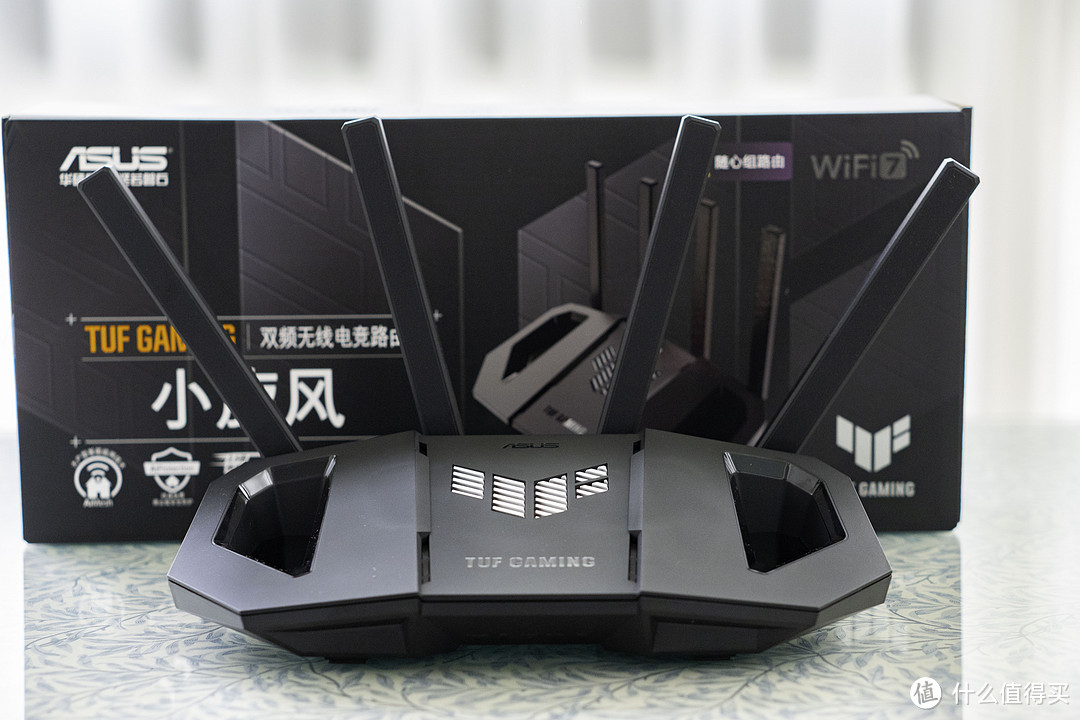 【值得买首晒】WIFI7开始铺货，华硕TUF GAMING小旋风BE3600值得购买吗？
