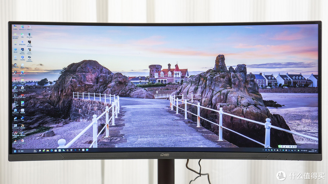 国货显示器有多能打？34寸带鱼屏、准4K、10Bit、坏点包赔，千元售价！川升CS385F开箱及试用体验分享！