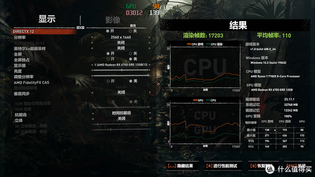 玩弄数码 篇一百五十七：蓝宝石时隔多年再发蓝色极光显卡，2K最香游戏卡？蓝宝石RX6750GRE 12G极光版测评