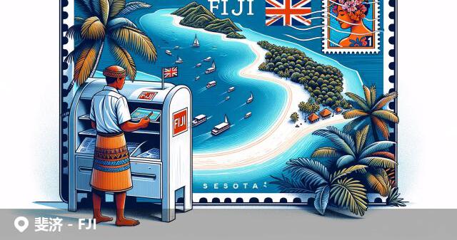 斐济邮政编码格式信封示例