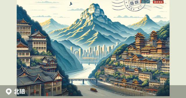 北碚区邮政编码分布图