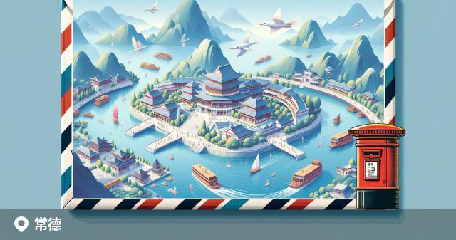 常德邮政编码分布图