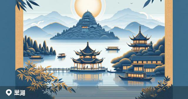 巢湖邮政编码分布图