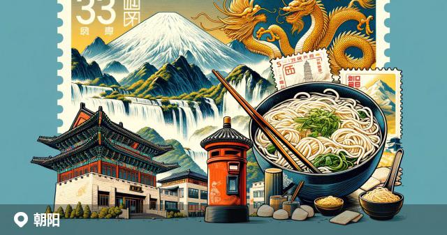 朝阳邮政编码分布图