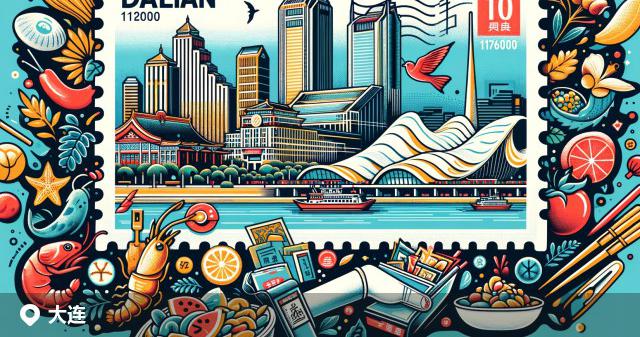 大连邮政编码分布图