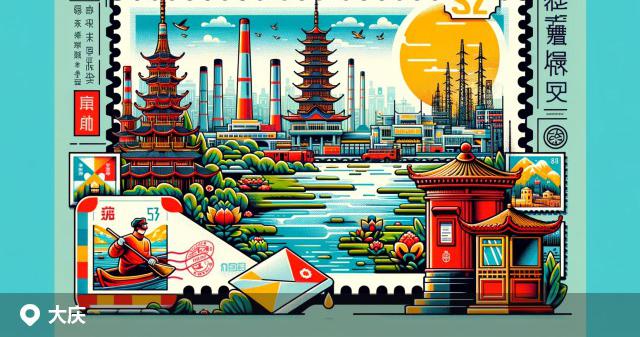 大庆邮政编码分布图