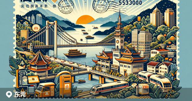 东莞邮政编码分布图
