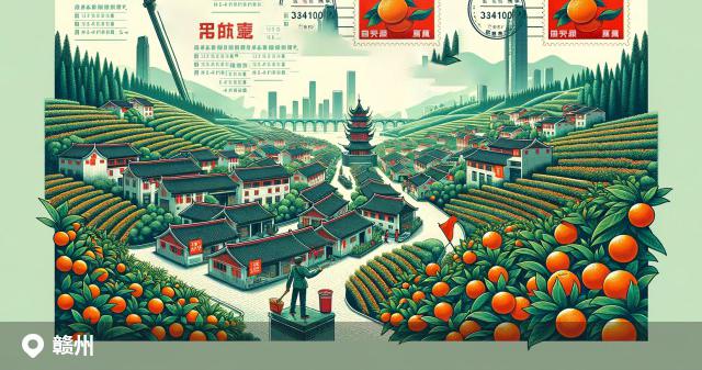 赣州邮政编码分布图