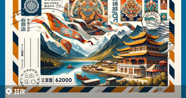甘孜邮政编码分布图