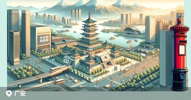 广安邮政编码分布图