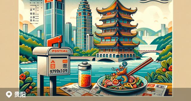 贵阳邮政编码分布图