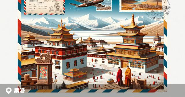 果洛邮政编码分布图