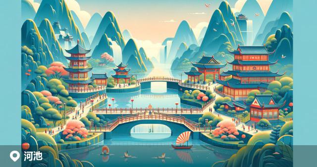 河池邮政编码分布图