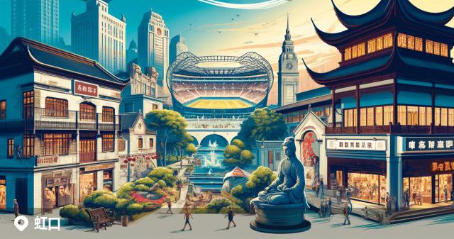 虹口区邮政编码分布图