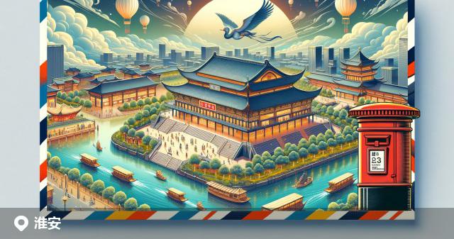 淮安邮政编码分布图