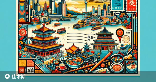 佳木斯邮政编码分布图