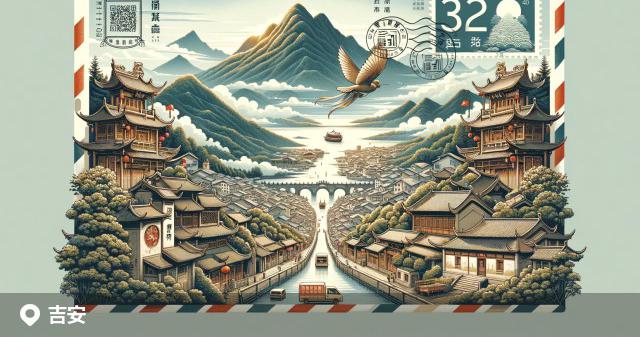 吉安邮政编码分布图