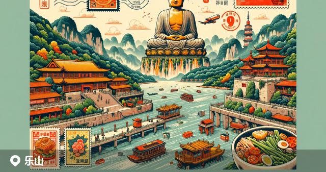 乐山邮政编码分布图