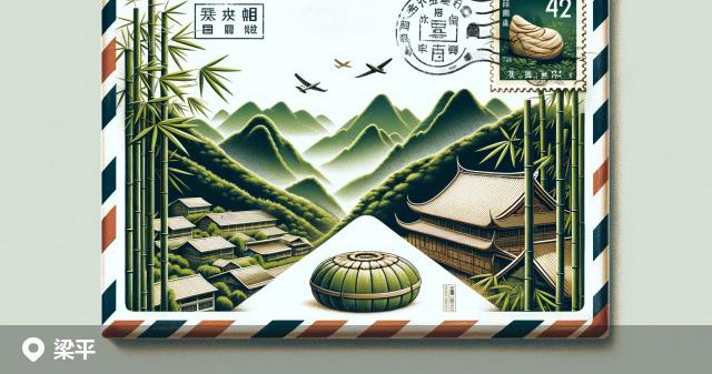 梁平县邮政编码分布图