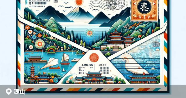 凉山邮政编码分布图