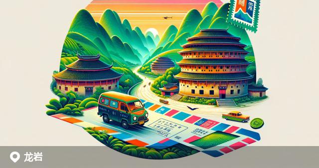 龙岩邮政编码分布图