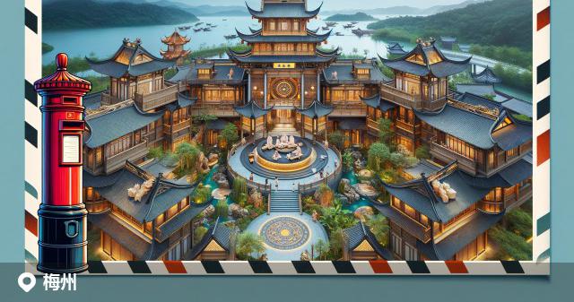 梅州邮政编码分布图