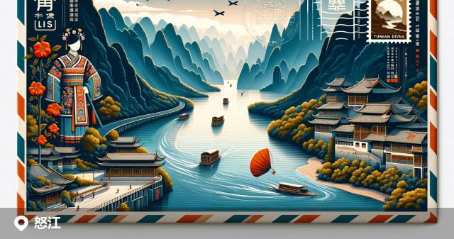 怒江邮政编码分布图