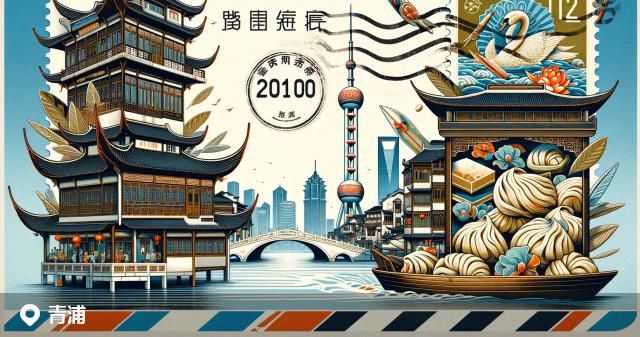 青浦区邮政编码分布图
