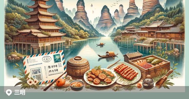 三明邮政编码分布图
