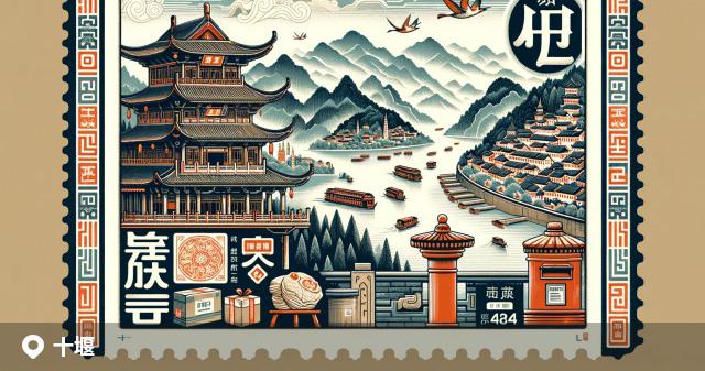 十堰邮政编码分布图