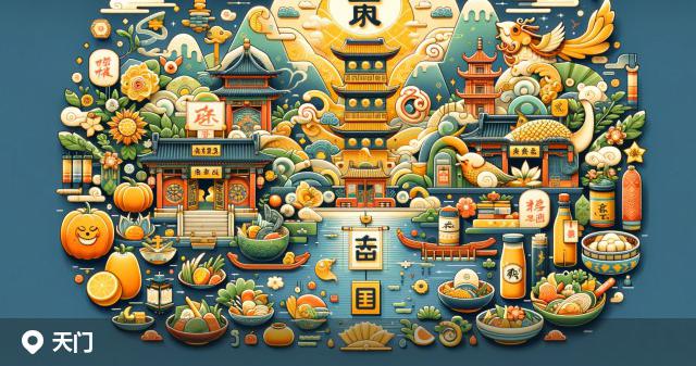 天门邮政编码分布图