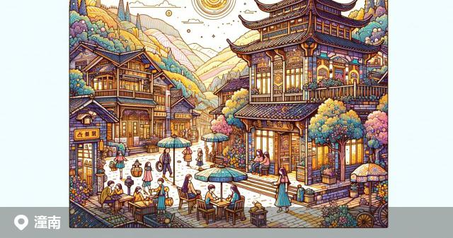 潼南县邮政编码分布图