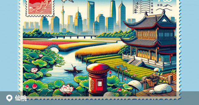 仙桃邮政编码分布图