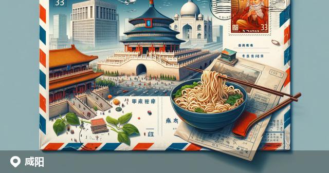 咸阳邮政编码分布图