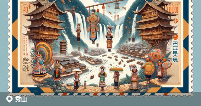 秀山土家族苗族自治县邮政编码分布图