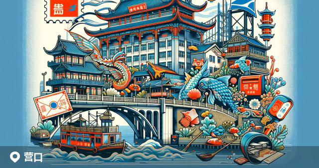 营口邮政编码分布图