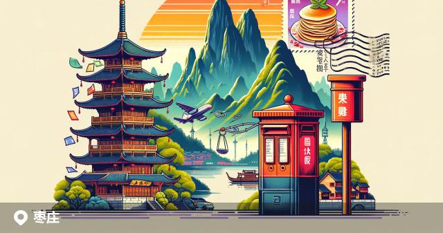 枣庄邮政编码分布图