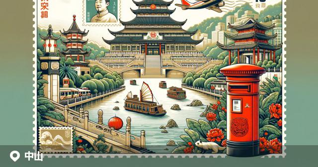 中山邮政编码分布图