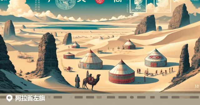 阿拉善左旗邮政编码分布图