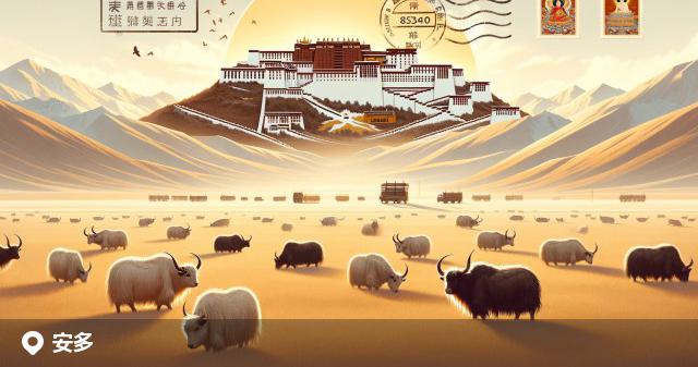 安多县邮政编码分布图