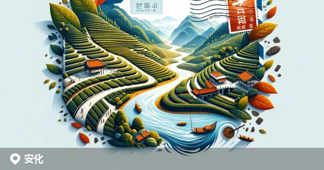 安化县邮政编码分布图